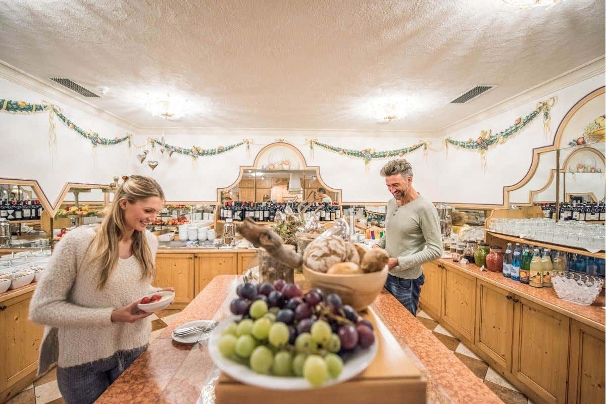 A tavola al Plunhof Hotel